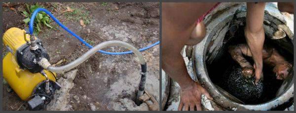 Как очистить выгребную яму: очистка выгребных ям и туалетов в частном доме своими руками, очищение на примерах
