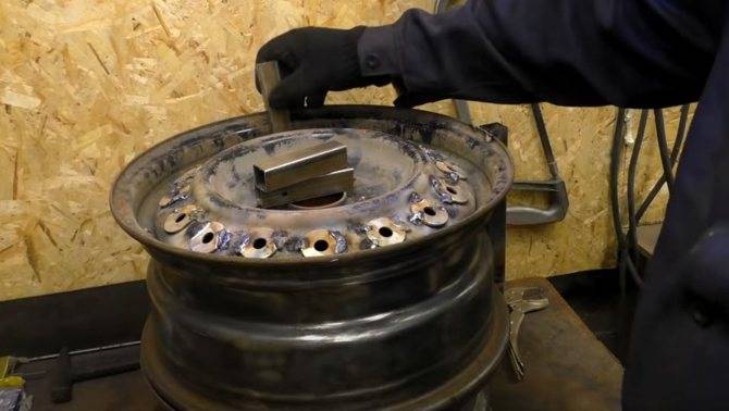 Буржуйка для гаража из старых дисков: делаем печь буржуйку своими руками