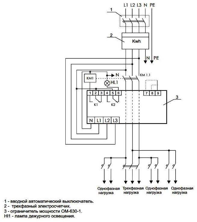 Ограничитель мощности - краткая характеристика, применение в домашней электропроводке