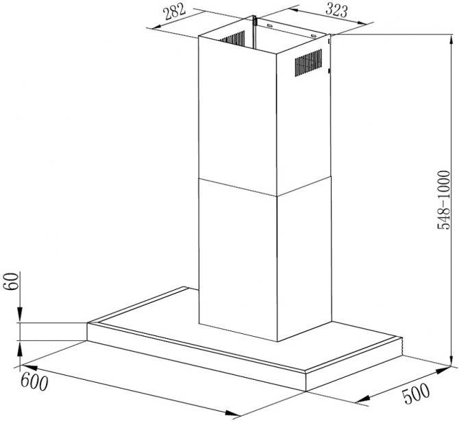 Высота установки вытяжки над плитой: стандарты, нормы и правила