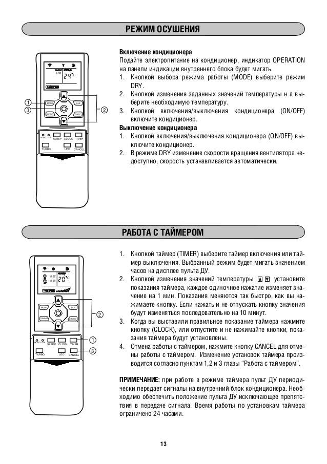 Пульт от кондиционера daihatsu обозначения