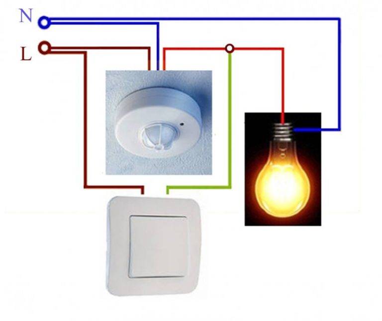 Как подключить датчик движения к лампочке - советы электрика - electro genius