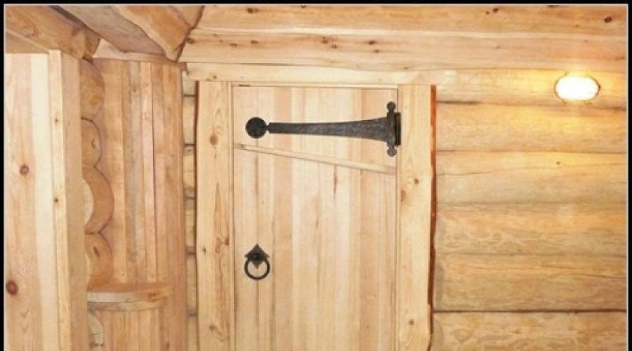 Дверь в баню своими руками: видео инструкция, как сделать банные полотна и коробку