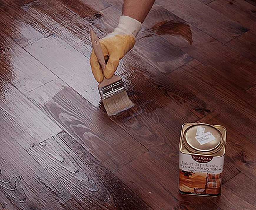 Покраска деревянного пола своими руками: выбор покрытия, шаги