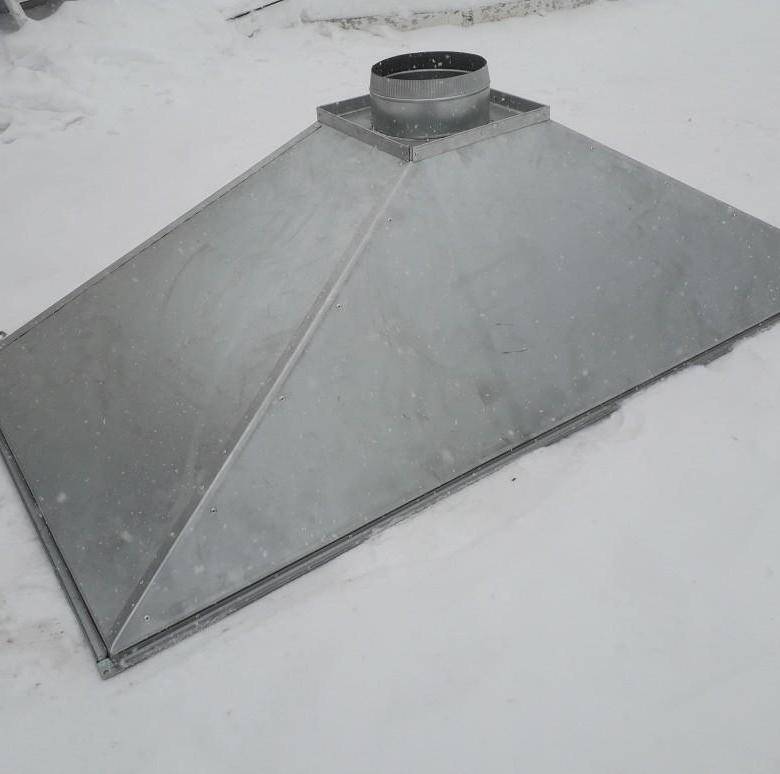 Проектирование систем местной вентиляции в производственных помещениях. зонты вытяжные