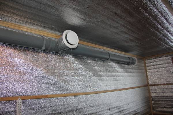 Вытяжная вентиляция через стену на улицу: установка клапана