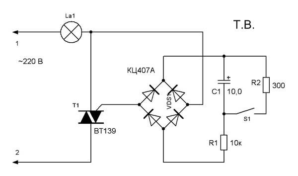 Симисторный регулятор мощности: описание принципа работы и сборки устройства