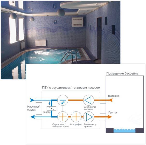 Вентиляция бассейна: назначение, инструкция по проектированию, элементы и нюансы