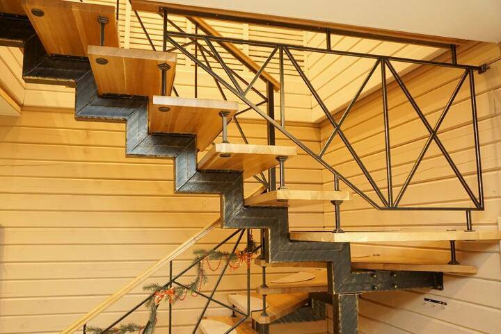 Перила для лестниц — лучшие идеи дизайна и оптимальные модели лестничных ограждений (105 фото)