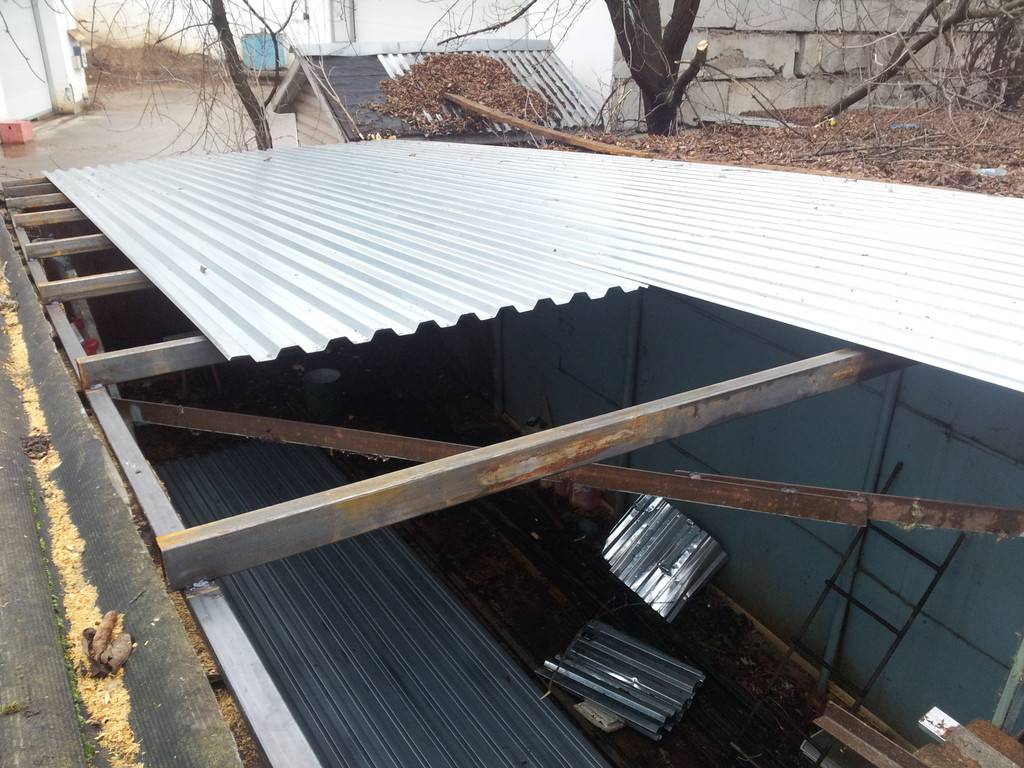 Односкатная крыша для гаража - варианты, как сделать своими руками