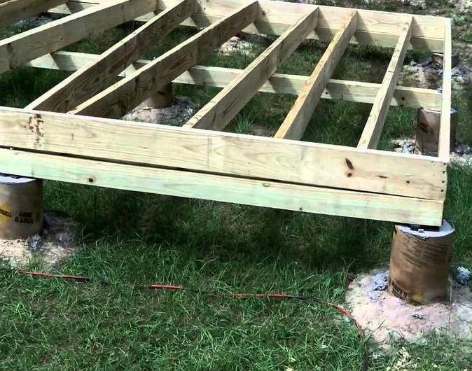 Как построить деревянный сарай без фундамента. пошаговая инструкция