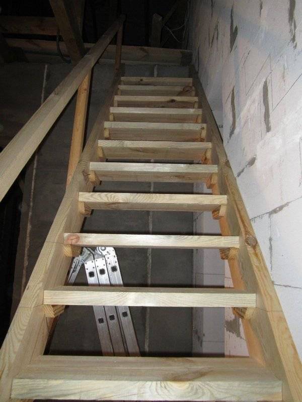 Лестница в подвал: видео-инструкция как сделать своими руками, особенности винтовых, металлических  лестничных конструкций из дома в подвальное помещение, цена, фото
