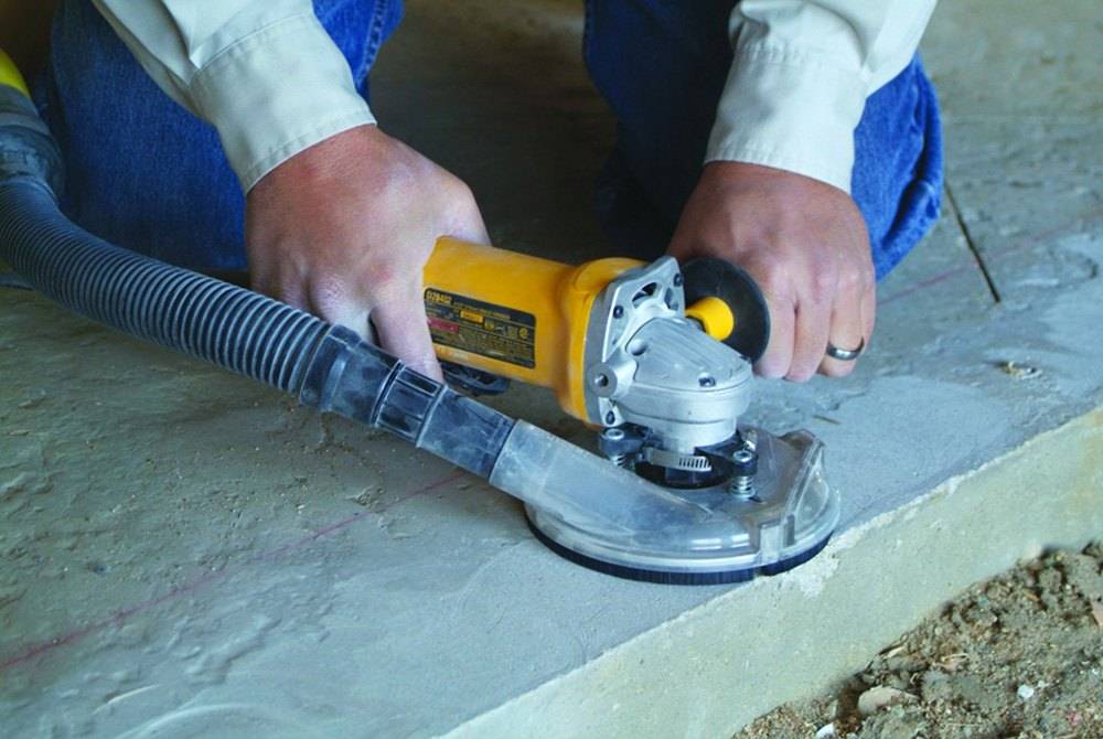 Шлифовка бетона: как выбрать инструменты и расходники и провести работу