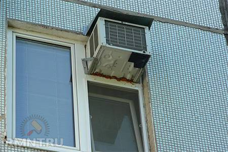 Кондиционер на балконе: можно ли ставить и установка внешнего и внутреннего блока