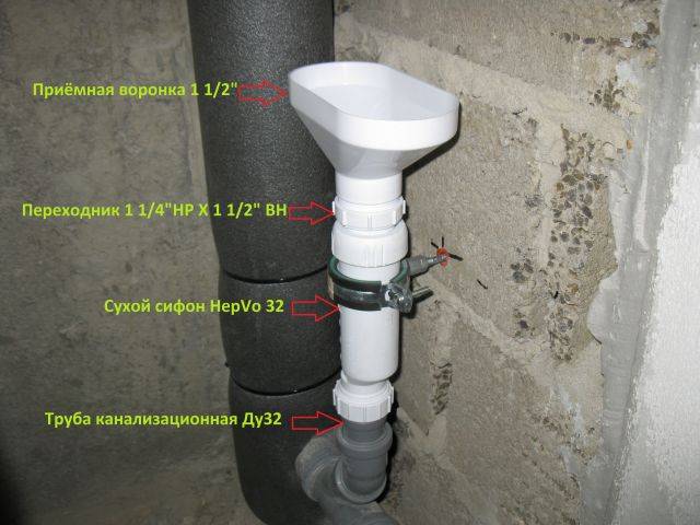 Купить Сухой Сифон Для Кондиционера В Канализацию