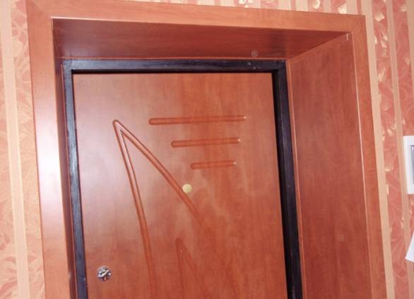 Инструкция по установке откосов для входных дверей из мдф: достоинства и недостатки, фото и видео