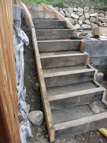 Отделка бетонной лестницы деревом своими руками: материалы, технология, пошаговая инструкция