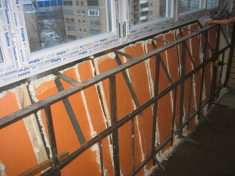 Утепление балкона: выбор материалов, этапы работ