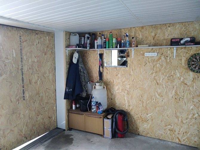 Внутренняя и наружная отделка стен гаража своими руками