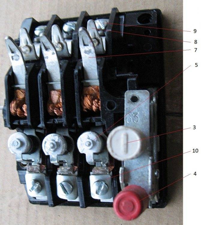 Устройство автоматических выключателей ап-50, монтаж автоматических выключателей серии ап-50
