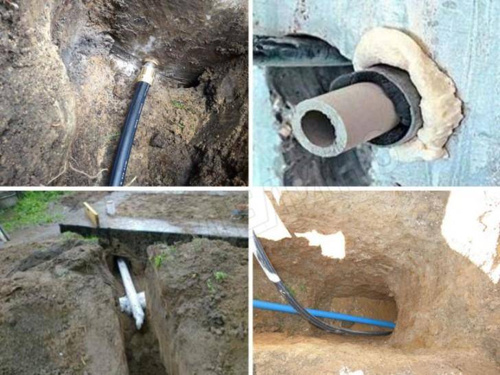 Как найти прорыв водопровода под землей