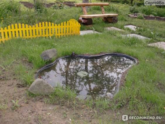 Два самых простых и быстрых способа создания пруда в саду на supersadovnik.ru