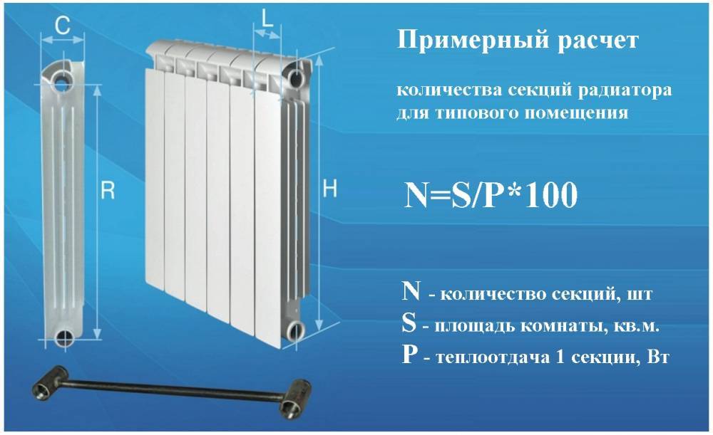 Мощность 1 секции биметаллических радиаторов отопления — портал о строительстве, ремонте и дизайне