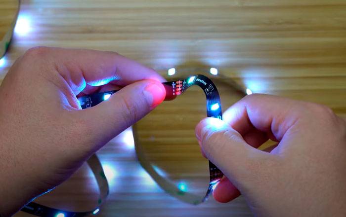 Монтаж светодиодной ленты своими руками - принцип подключения светодиодных лент + фото