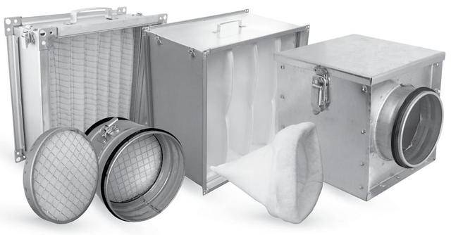 Фильтры для вентиляции и систем кондиционирования воздуха