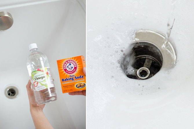 Как почистить канализацию содой и уксусом — priborka
