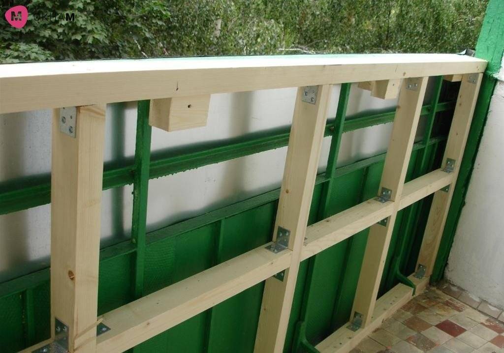 Обрешетка балкона: пластиковые панели, сайдинг и другие материалы, монтаж
