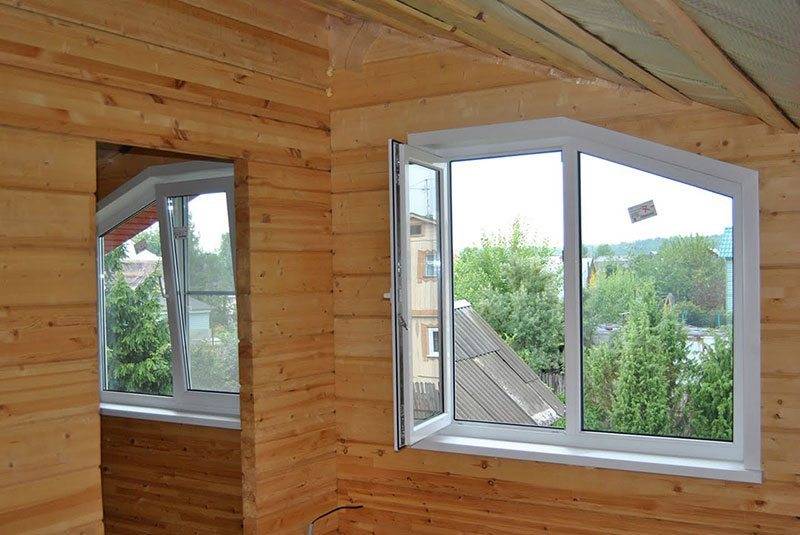 Откосы для деревянных окон внутренние - строительные рецепты мира