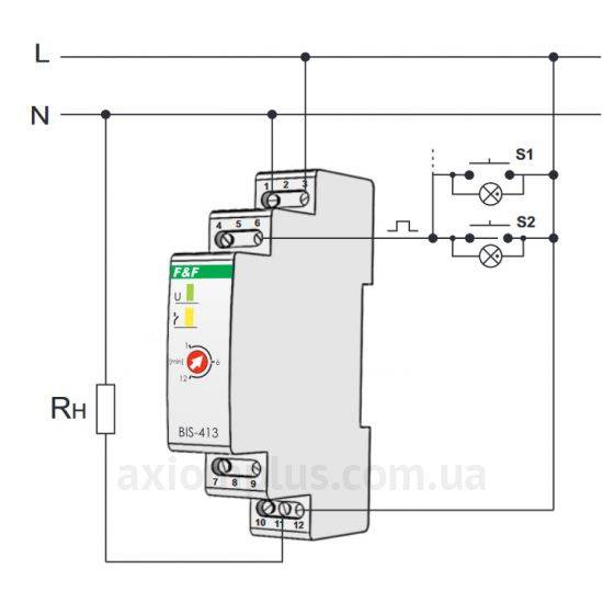 Схема подключения бис 411