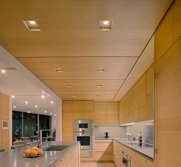 Варианты отделки потолка в кухне своими руками