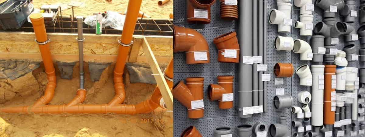 Отличительные особенности серой трубы для канализации: виды, размеры, плюсы и минусы, применение и как монтируется