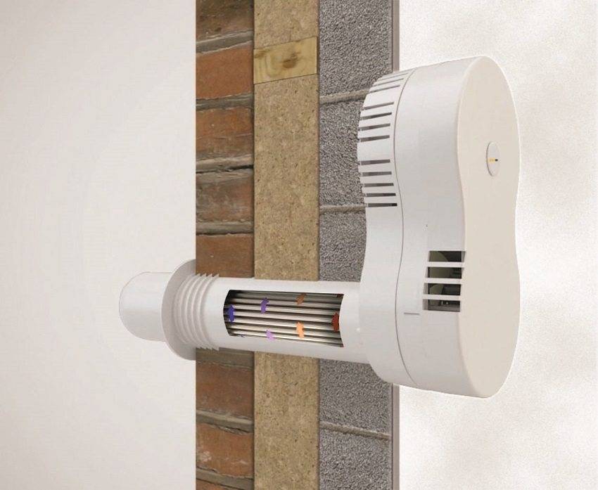 Вентиляционный клапан в стене: устройство и монтаж