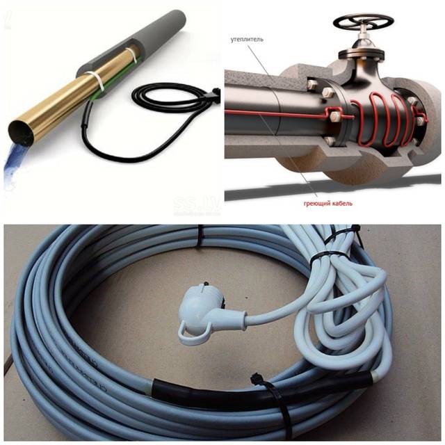 Как выбрать и установить кабель для обогрева водопроводной трубы