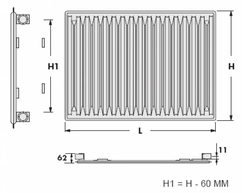 Какие бывают панельные радиаторы отопления – виды, преимущества, особенности установки