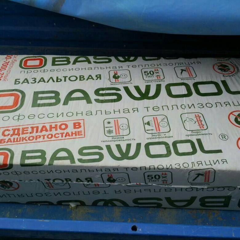 Утеплитель басвул (baswool): теплоизоляция помещений с его помощью своими руками