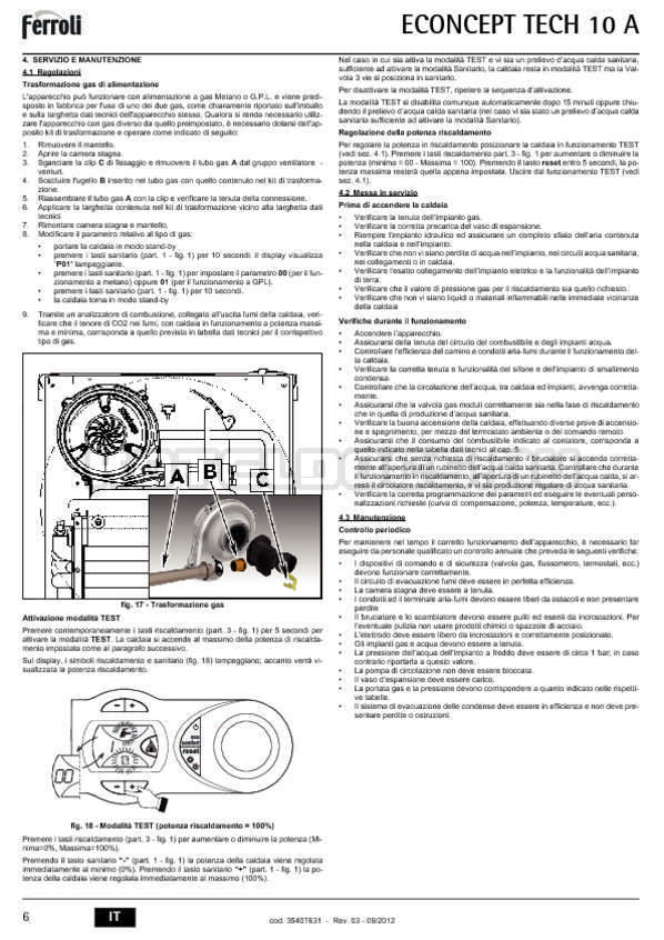 Газовый котел ferroli domiproject f24 d: инструкция по эксплуатации, устройство и технические характеристики