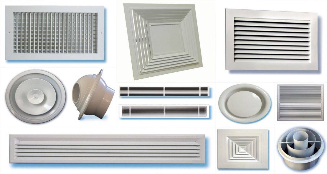 Вентиляционный диффузор: виды воздухораспределителей, предназначение, установка и монтаж потолочных моделей